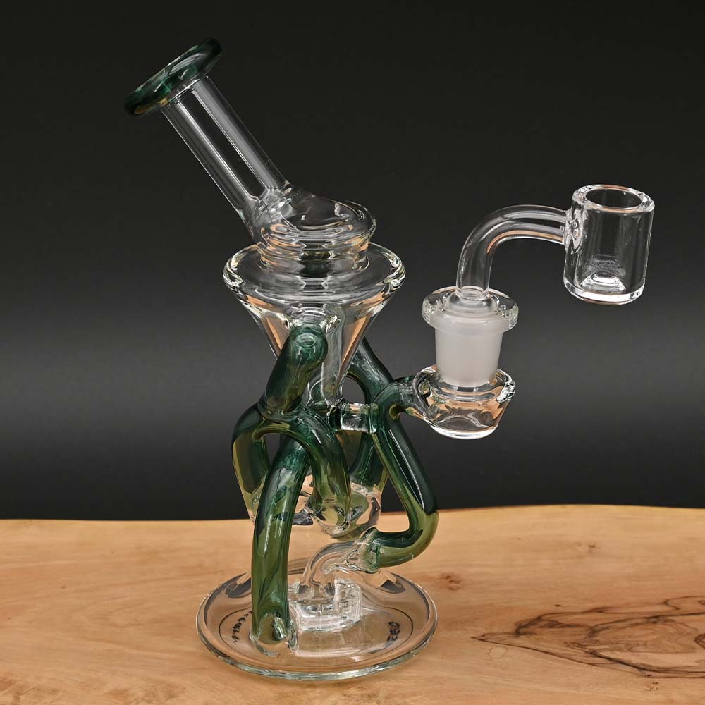 BLAZE Recyclebong Öl mit Perkolator MEDUSA