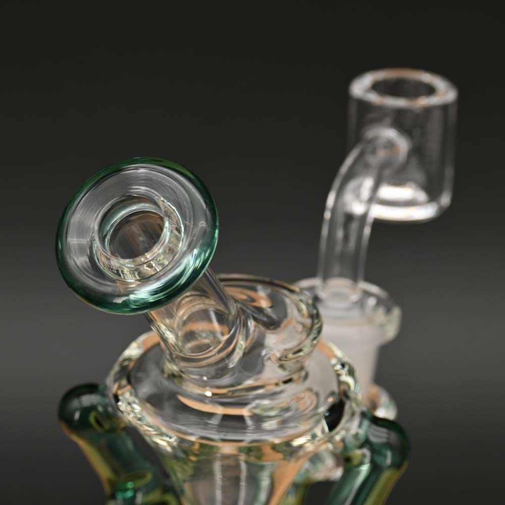 BLAZE Recyclebong Öl mit Perkolator MEDUSA
