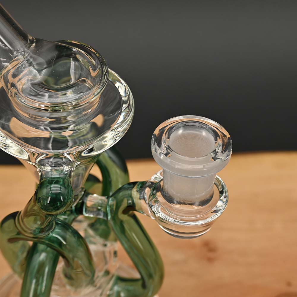 BLAZE Recyclebong Öl mit Perkolator MEDUSA