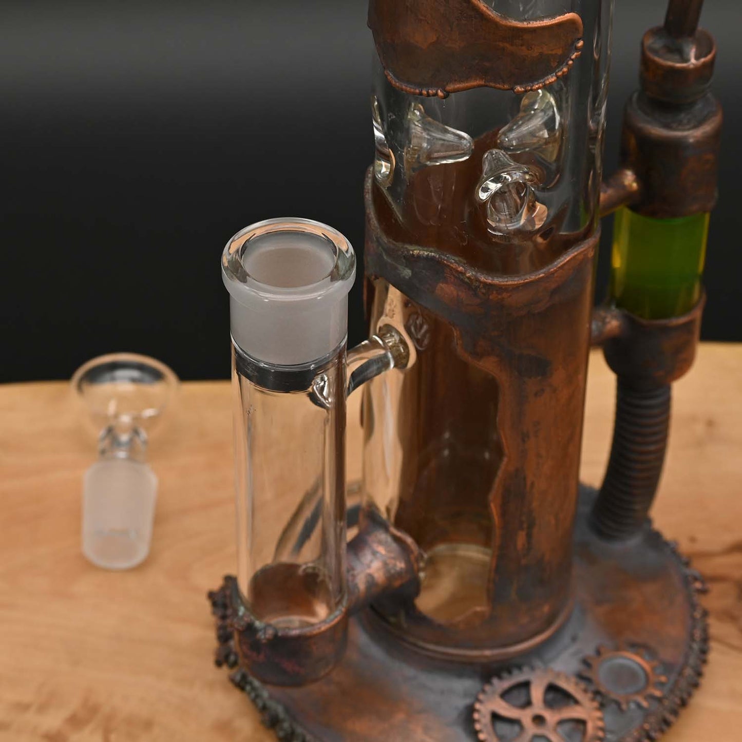 Black Leaf - Archimedes Reactor Icebong mit Kupfermantel