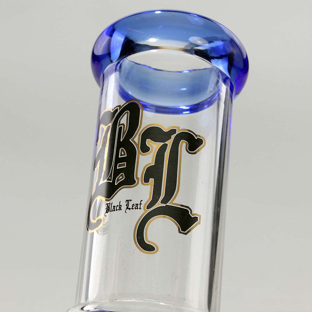 Black Leaf - Blue Hour Ice Bong mit Doppelperkolator