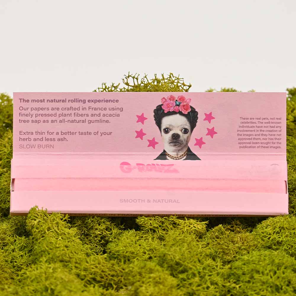 G-ROLLZ Pink Kingsize Slim Papers - Mexico