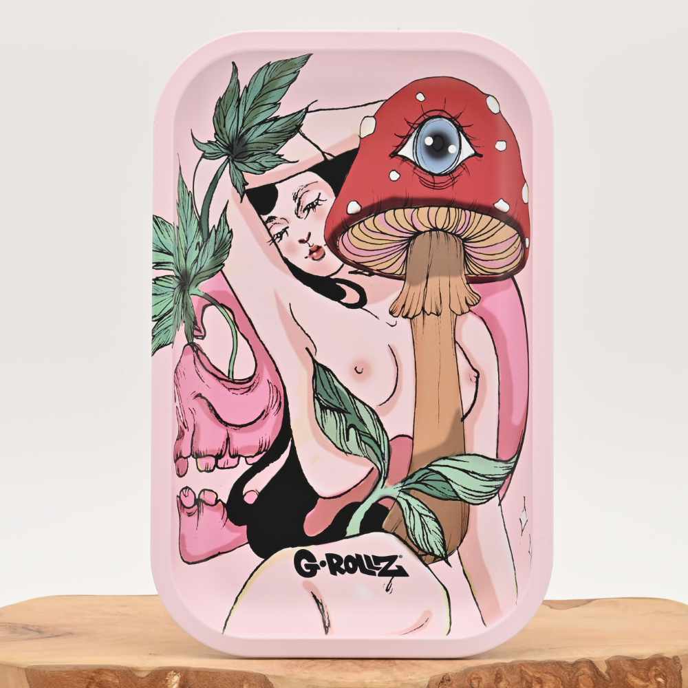 G-Rollz "Mushroom Lover" - Medium Rolling Tray