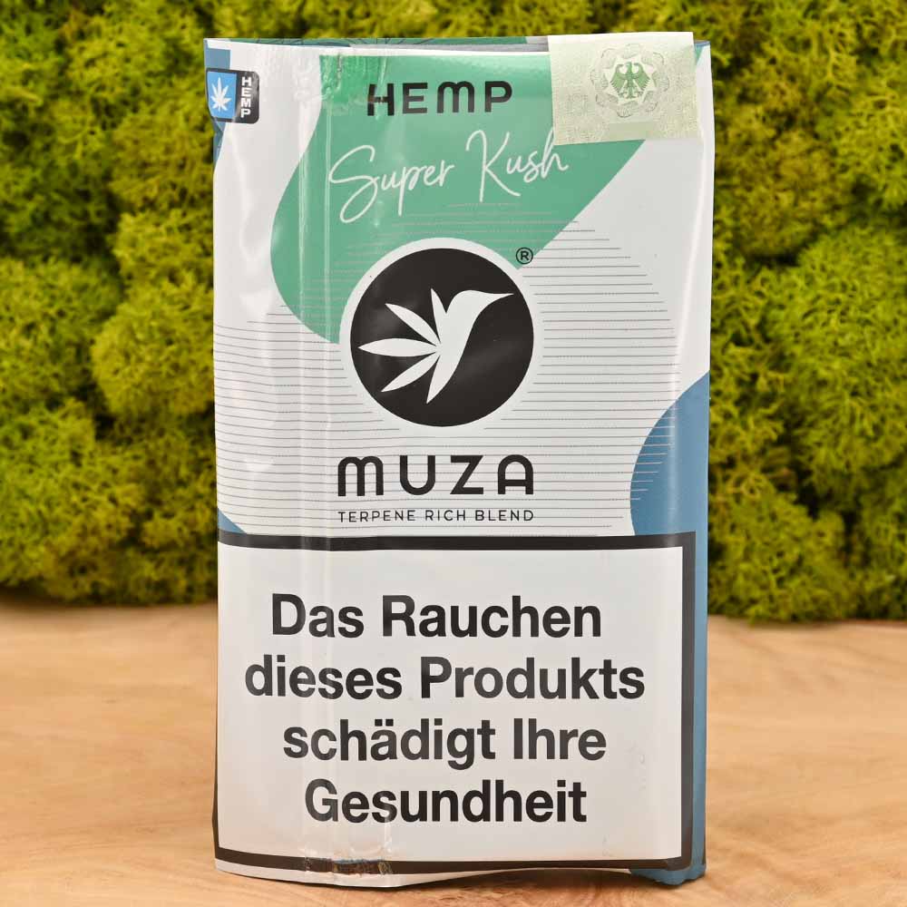 Muza Hemp Super Kush - 10g Tabakersatz