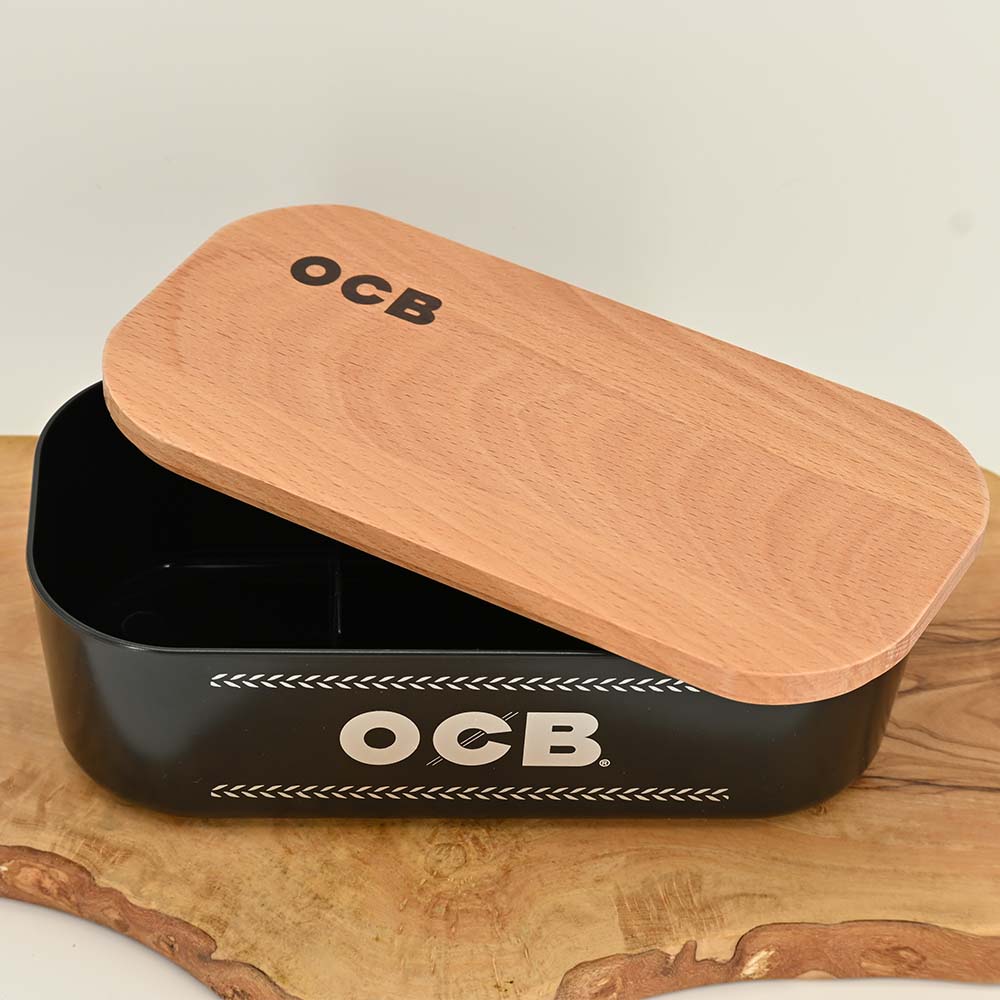 OCB Aufbewahrungsbox - Rolling Tray als Deckel + 2 Papers