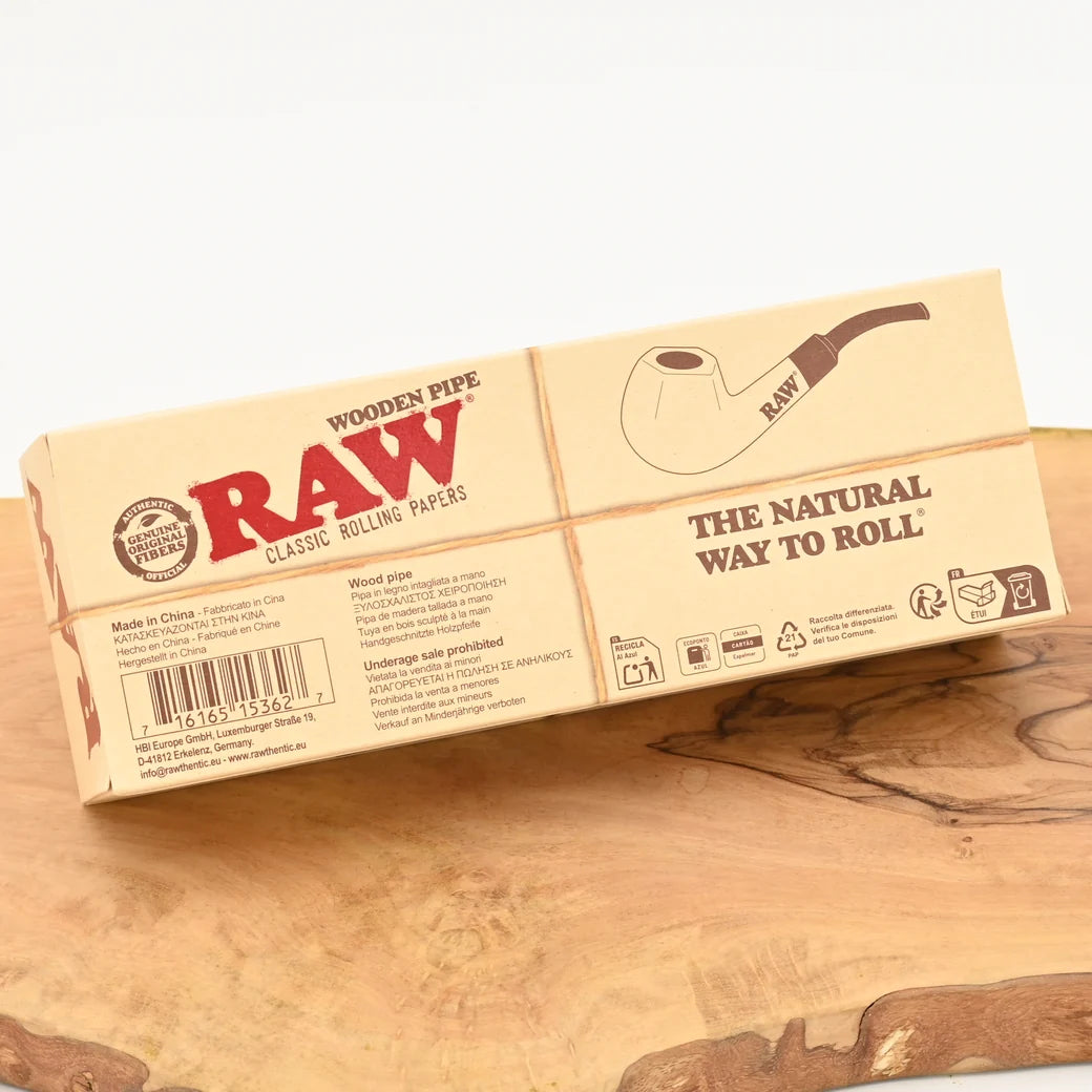 RAW Holzpfeife - Natural Pipe