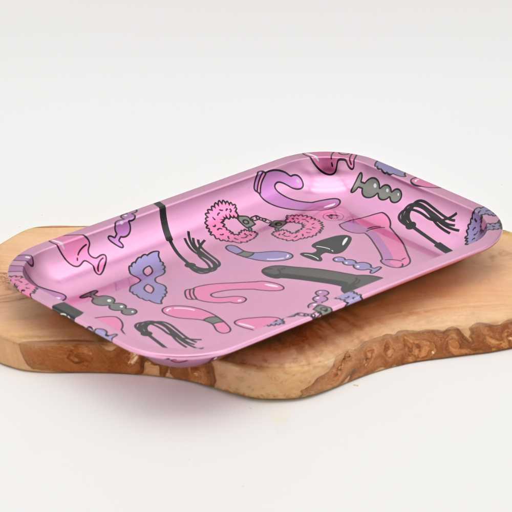 Sex Toy Pattern - Medium Rolling Tray