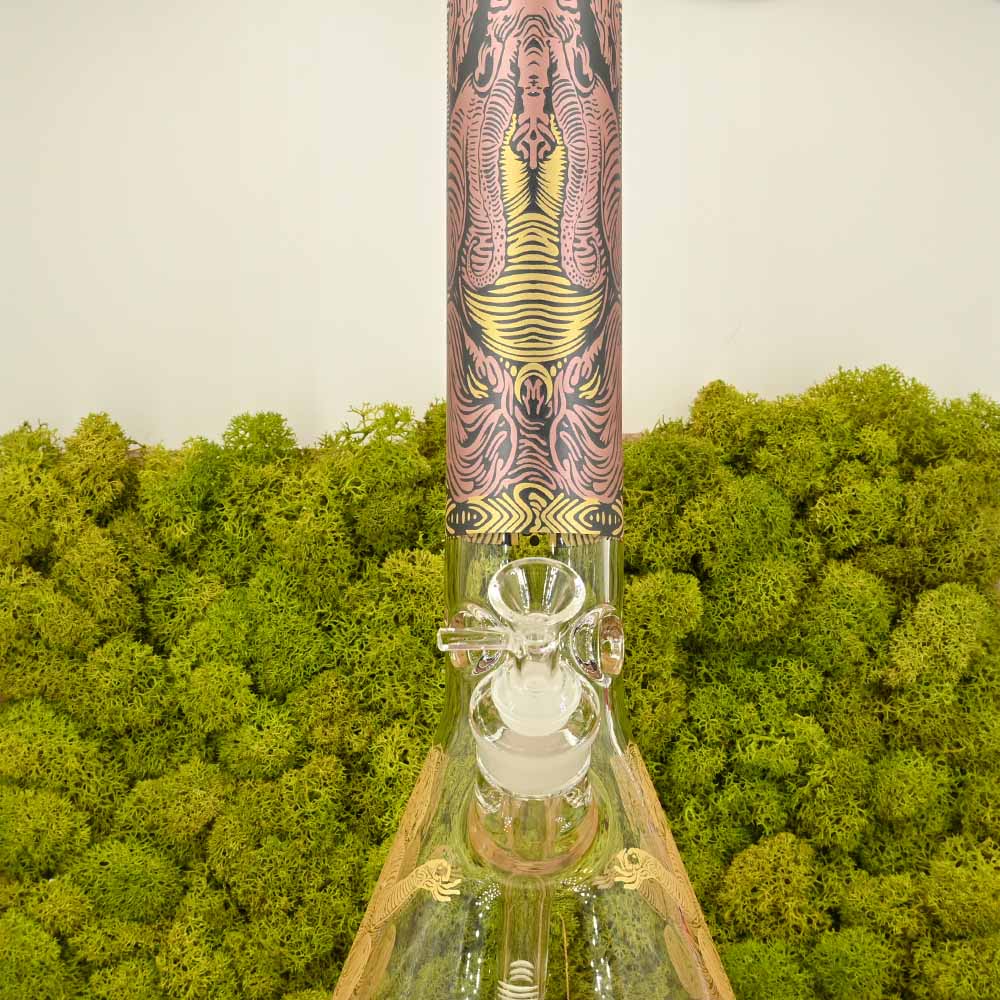 Limited Edition Heavy Beaker Bong - Elefant (42cm)
