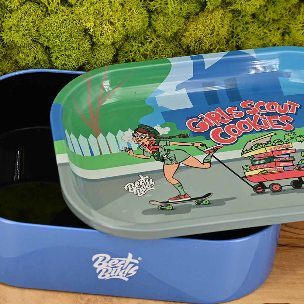 Girl Scout Cookies Aufbewahrungsbox mit Rolling Tray