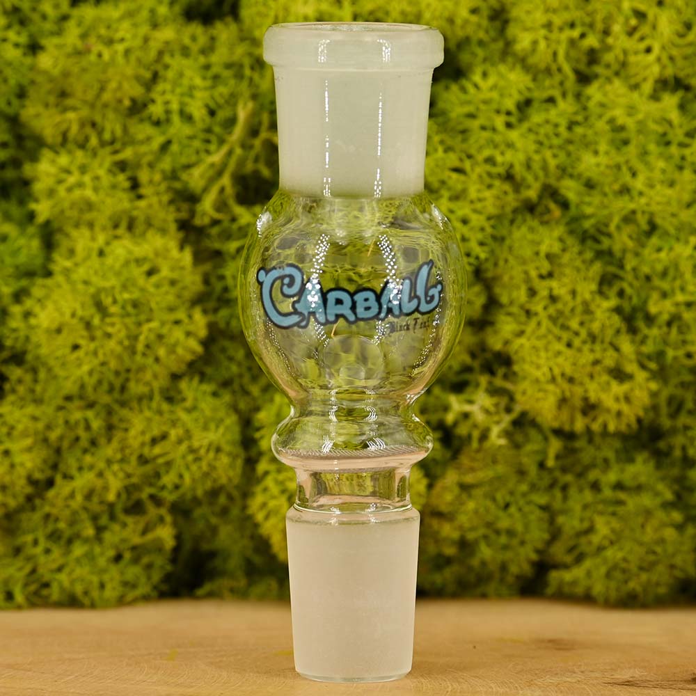 Carball Aktivkohleadapter für Bongs | Black Leaf (2x 19 NS)