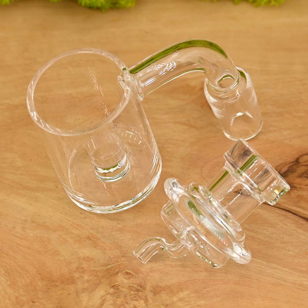 Black Leaf Glasbanger Set mit Carb Cap NS14