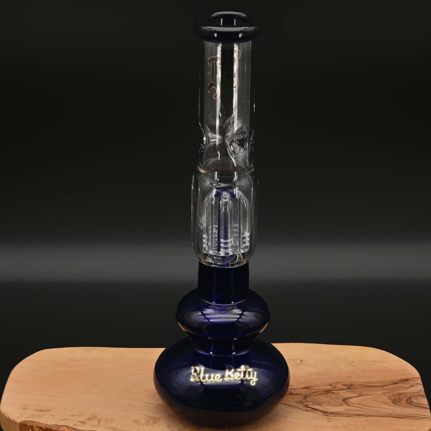Black Leaf Blue Betty Icebong mit 5-Arm Perkolator (32cm)