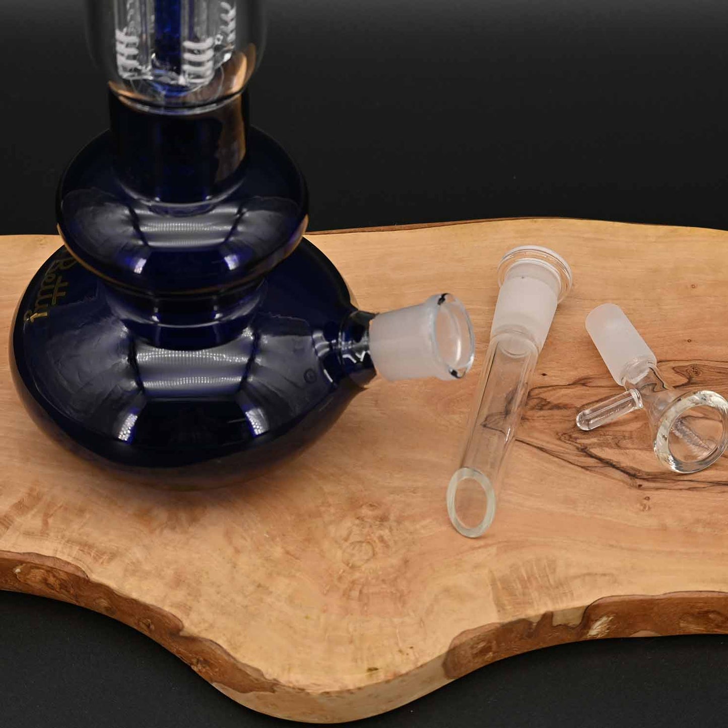 Black Leaf Blue Betty Icebong mit 5-Arm Perkolator (32cm)