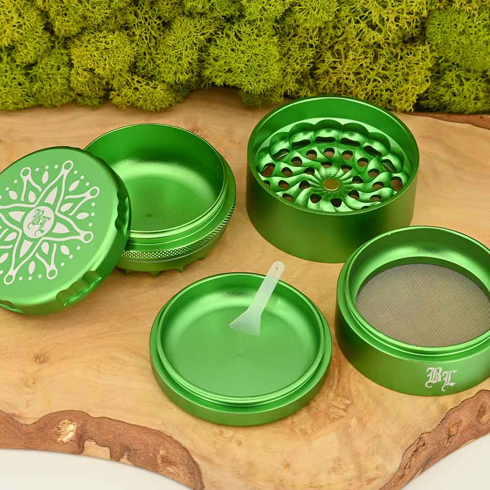 Black Leaf Blumen Grinder ⌀63mm - 5-teilig