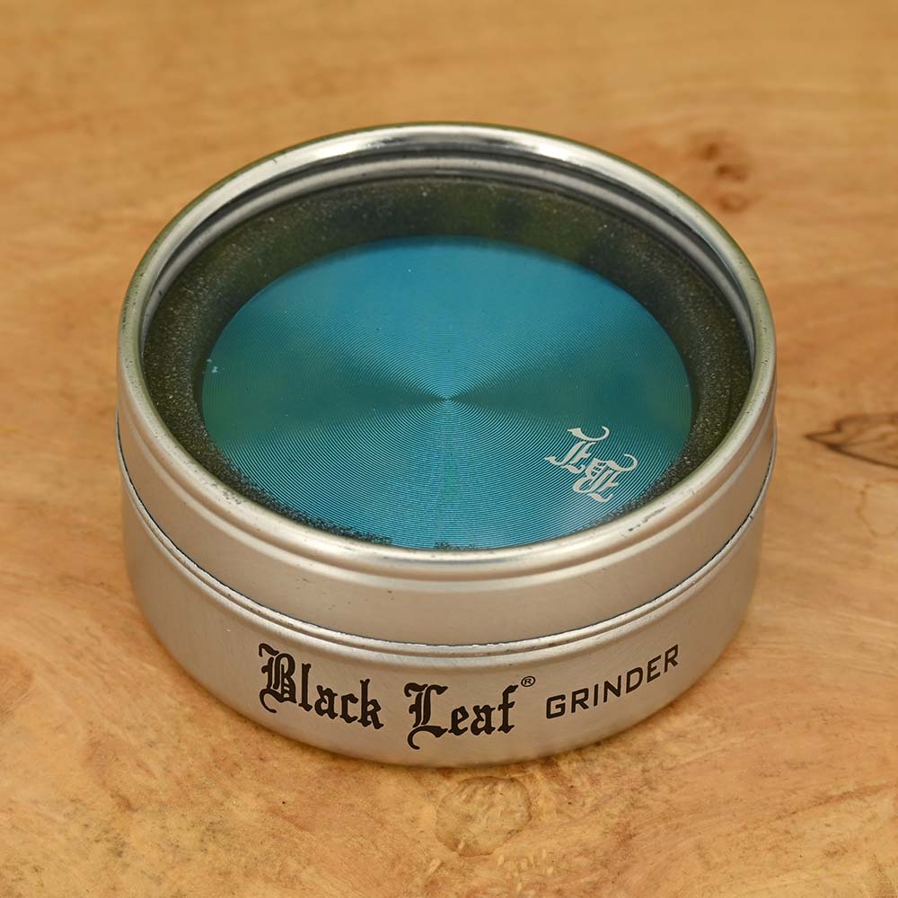 Black Leaf Aluminium Grinder 2-teilig hellblau - ⌀50mm
