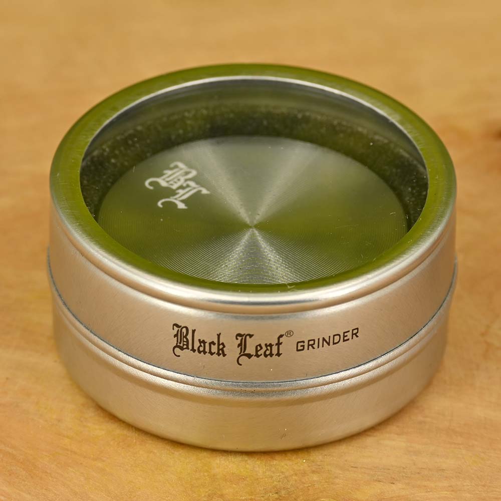 Black Leaf Aluminium Grinder 2-teilig Ø 40mm