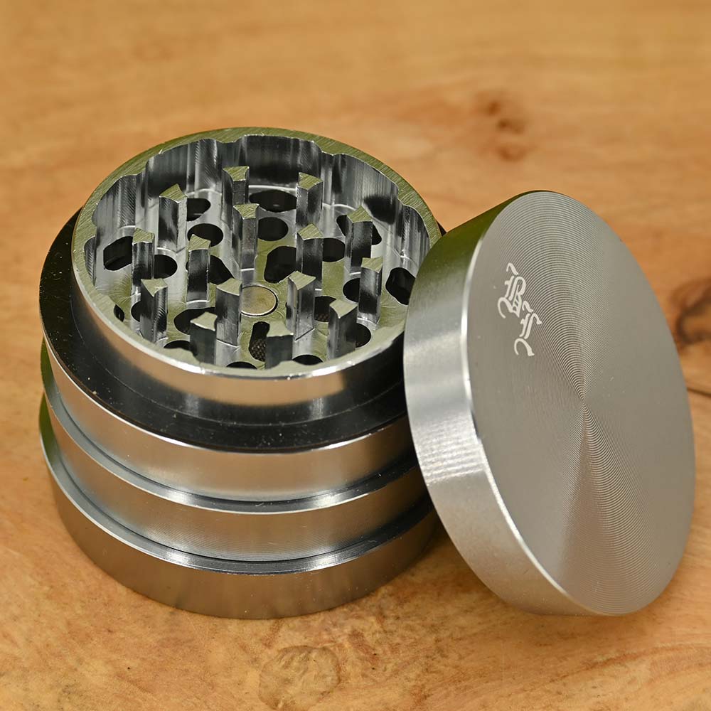Black Leaf Stufen Aluminium Grinder - ⌀50mm