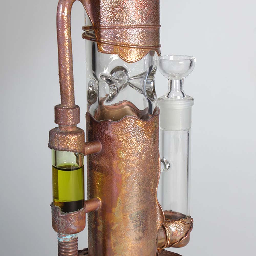 Black Leaf - Archimedes Reactor Icebong mit Kupfermantel