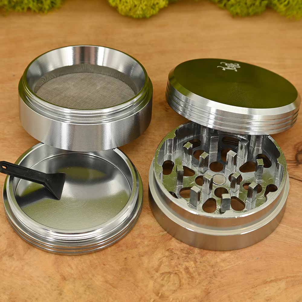 Black Leaf Matrix Aluminium Grinder ⌀50mm