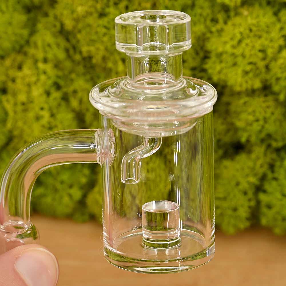 Black Leaf Glasbanger Set mit Carb Cap NS14