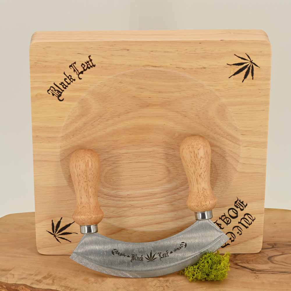 Black Leaf Weedboard mit Wiegemesser