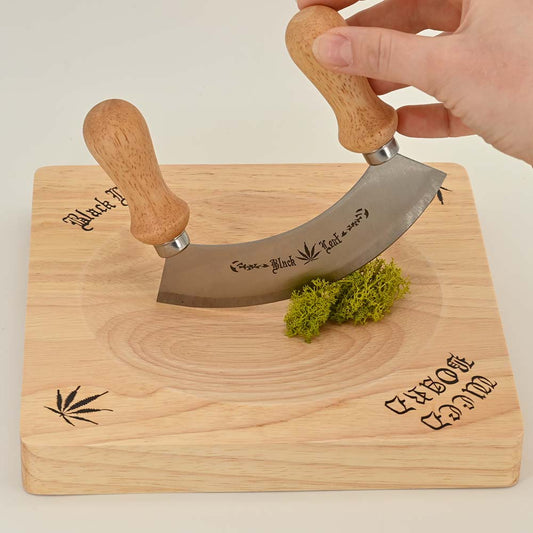 Black Leaf Weedboard mit Wiegemesser