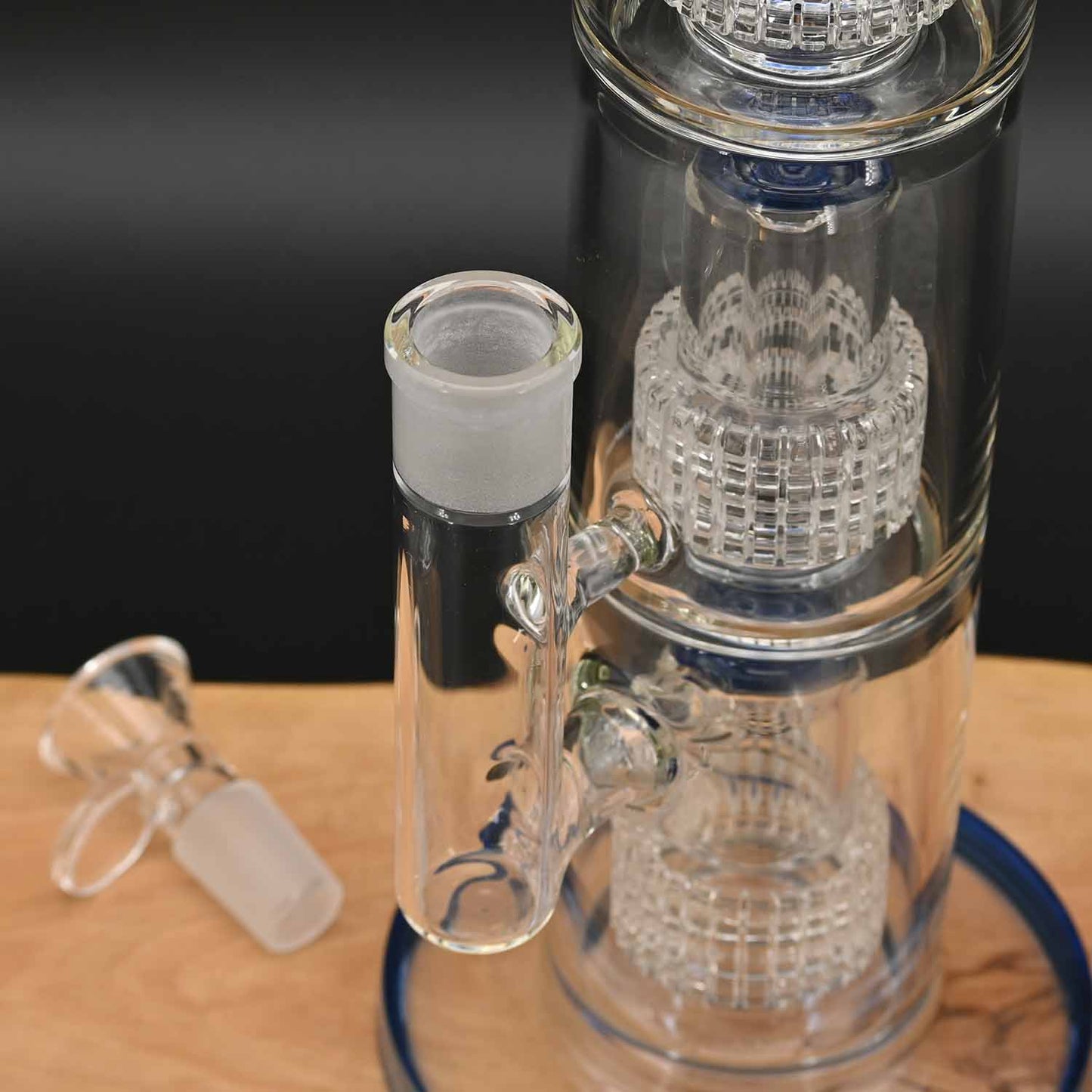 BLAZE - Bong mit 3x Trommelperkolator