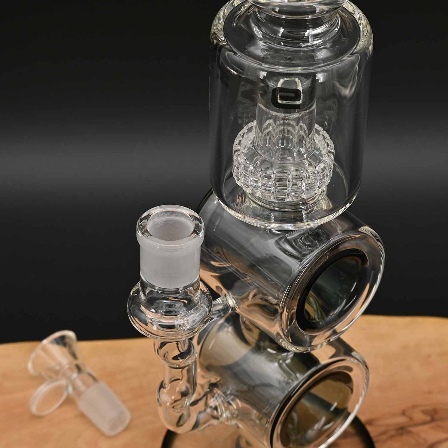 BLAZE - Rachenkracher Bong mit Trommelperkolator