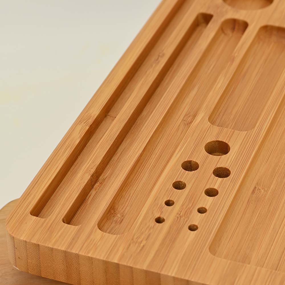 Buddies - Bamboo Rolling Tray groß - 30 x 25cm