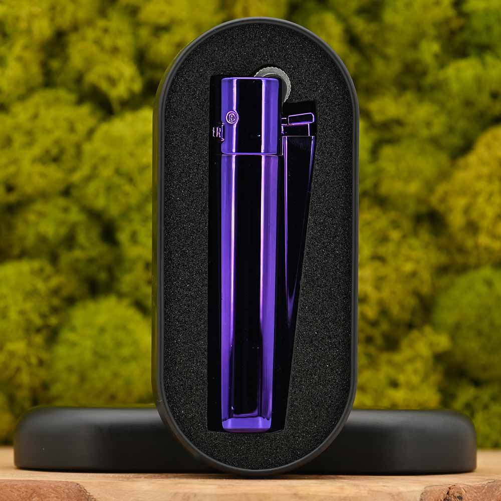 Metal Purple Rain Clipper - shiny