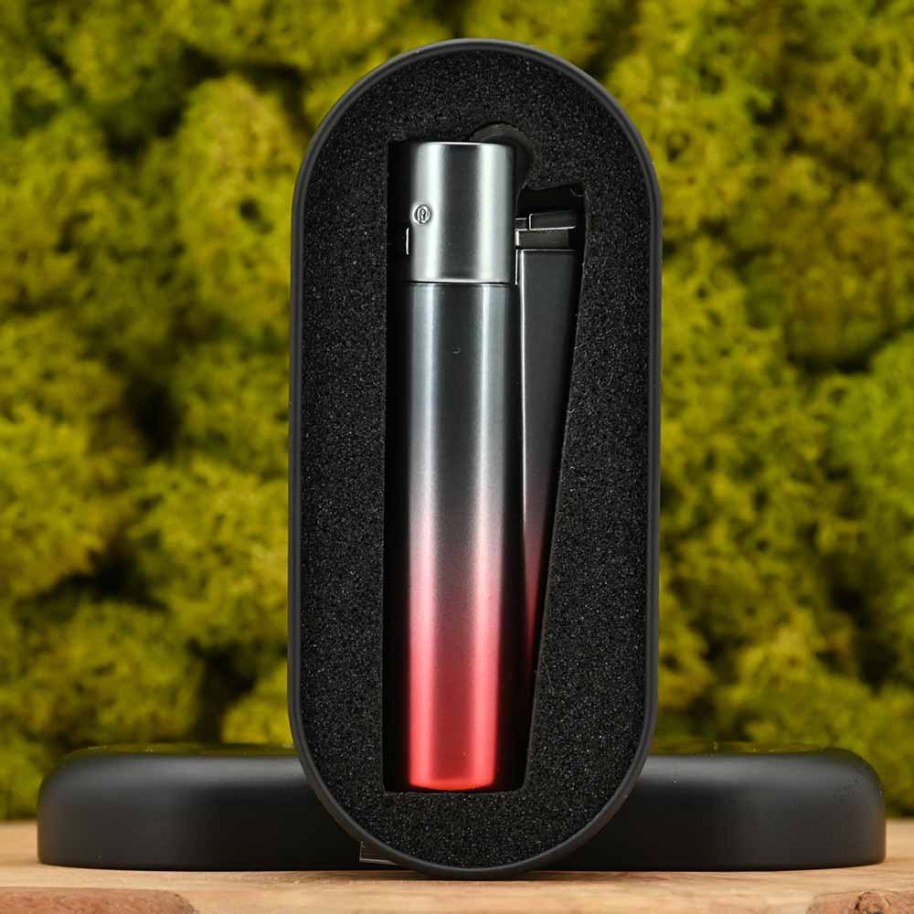 Metall Clipper Feuerzeug - Demon Gradient matt