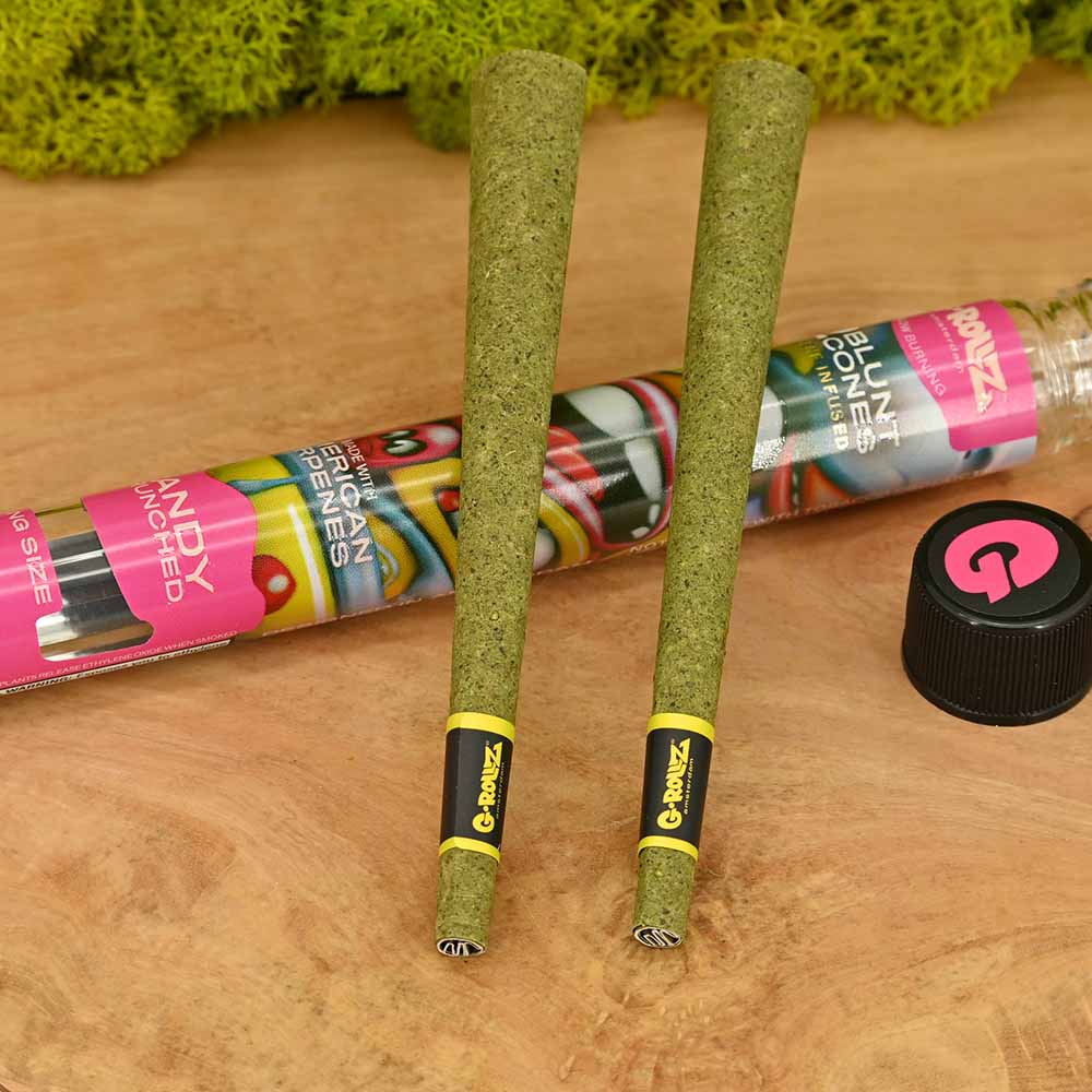 G-ROLLZ - Candy Crunched - 2x Terpene Infused Blunt Cones