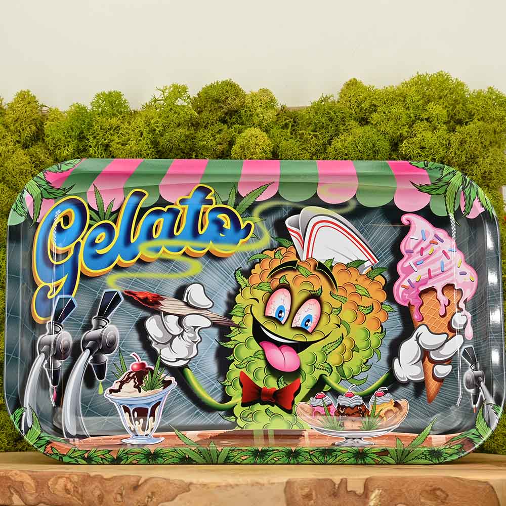 Gelato Medium Rolling Tray