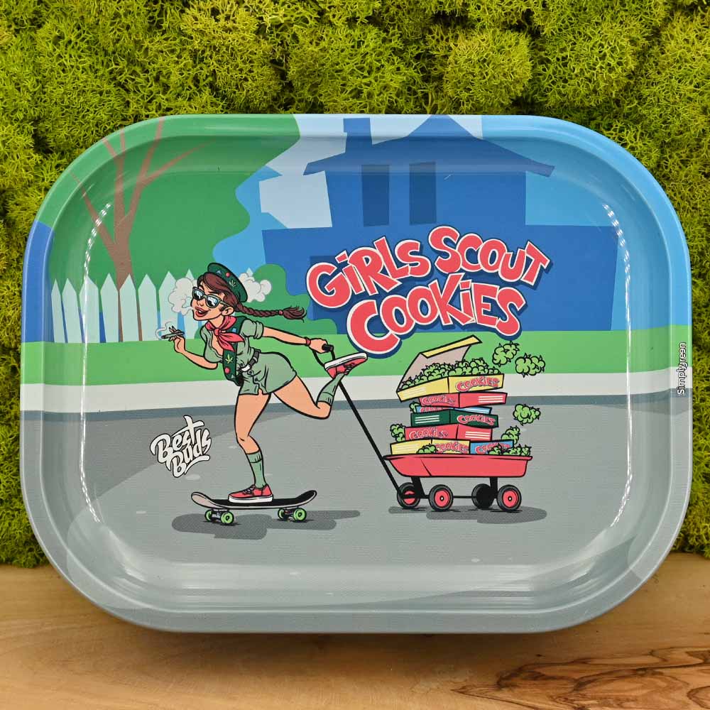 Girl Scout Cookies Aufbewahrungsbox mit Rolling Tray