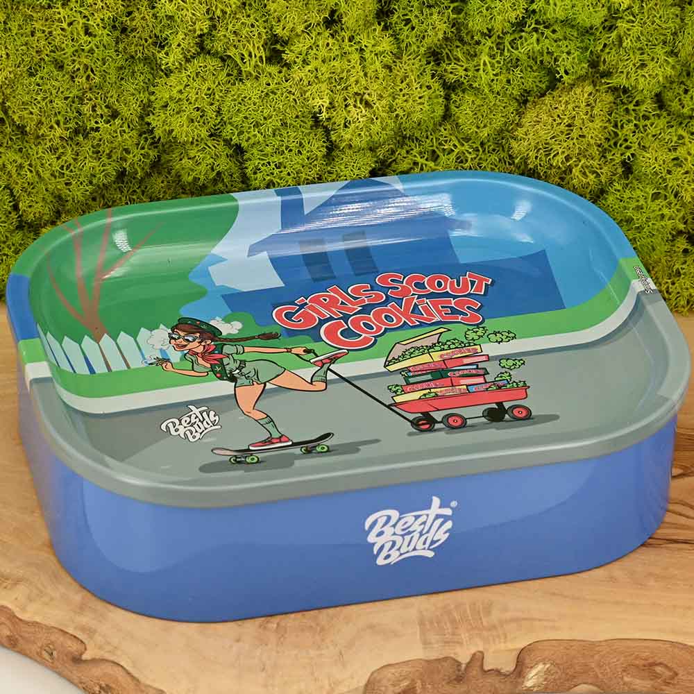 Girl Scout Cookies Aufbewahrungsbox mit Rolling Tray