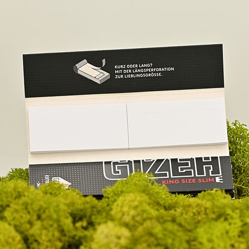 Gizeh Black King Size Slim + Tips - Display Box (26 Stück)