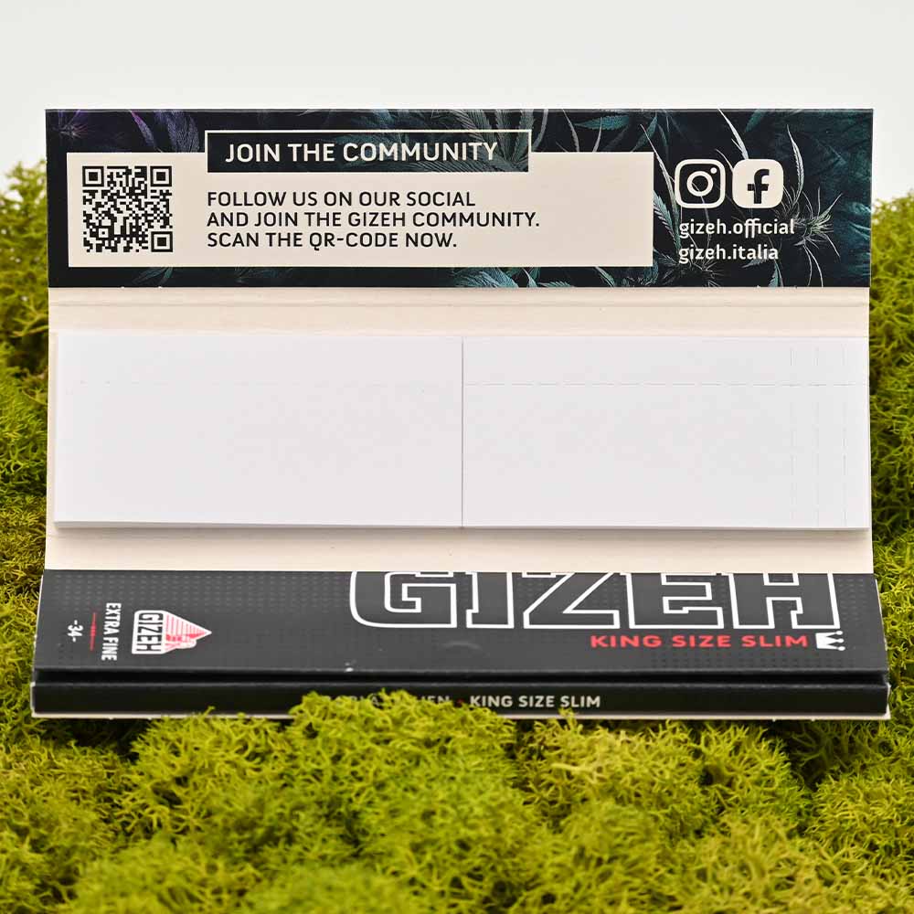 Gizeh WILD Limited Edition King Size Slim + Tips (mit Magnet)