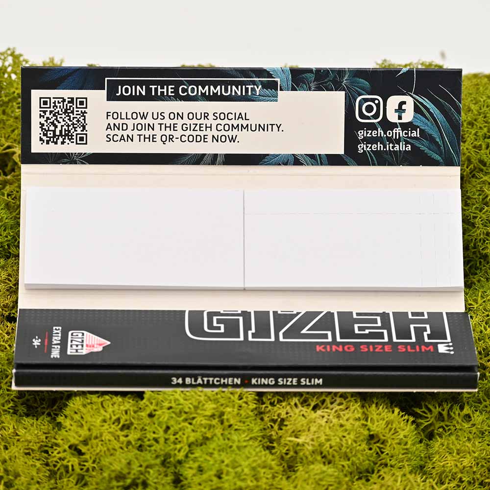 Gizeh WILD Limited Edition King Size Slim + Tips (mit Magnet)
