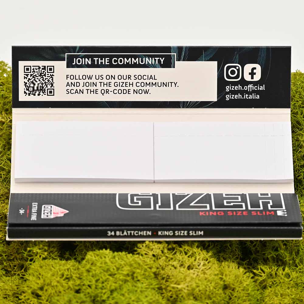 Gizeh WILD Limited Edition King Size Slim + Tips (mit Magnet)