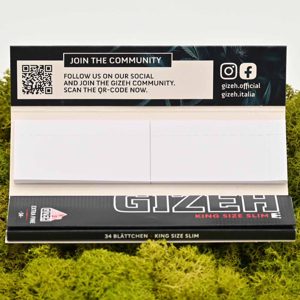 Gizeh WILD Limited Edition King Size Slim + Tips (mit Magnet)