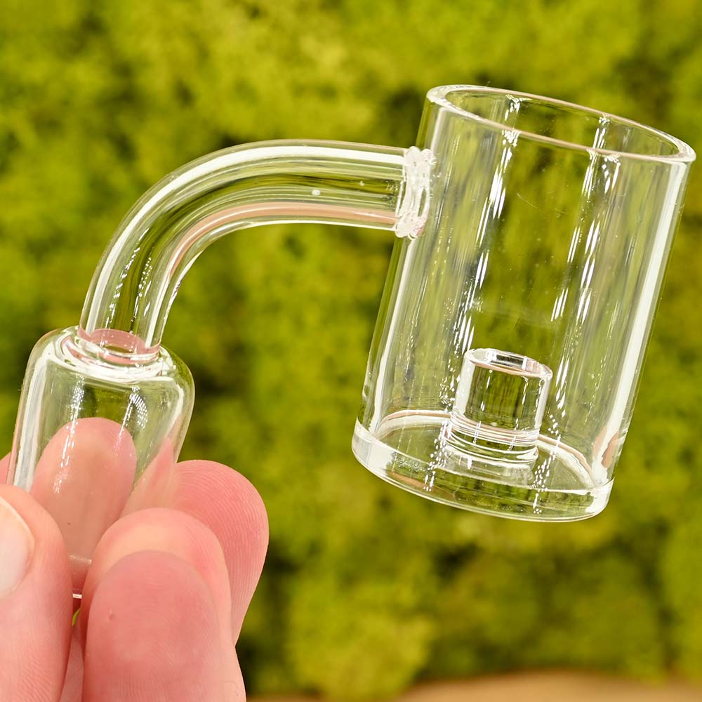 Black Leaf Glasbanger Set mit Carb Cap NS19