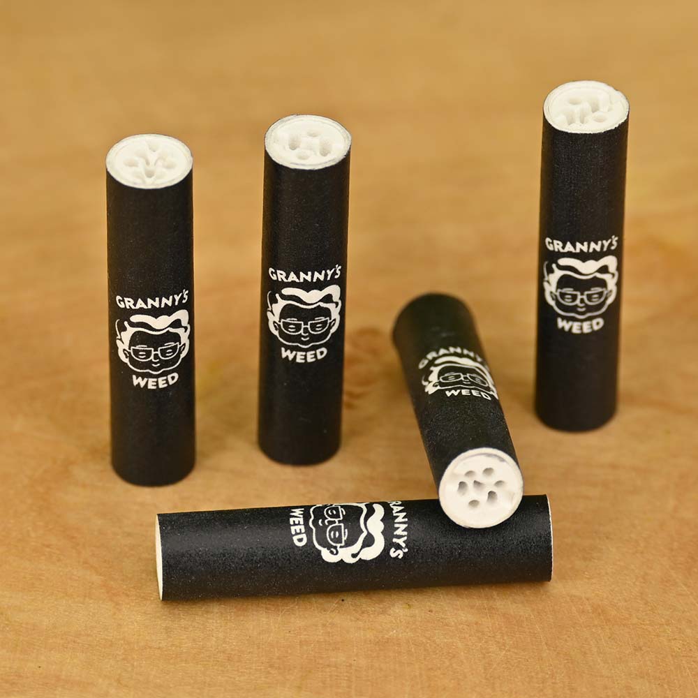 Granny's Slim 5,9mm Aktivkohlefilter - 50er schwarz