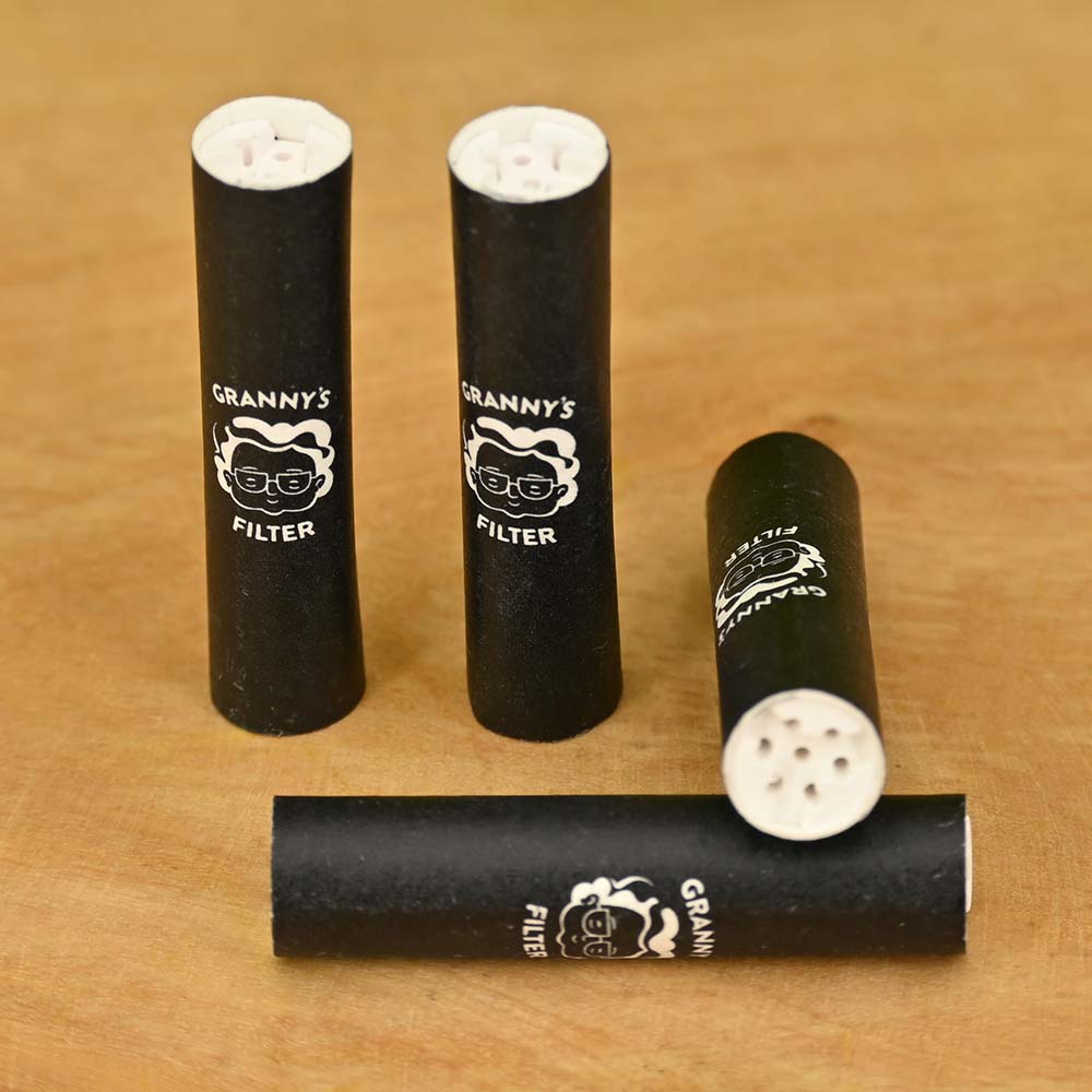 Granny's 9mm Aktivkohlefilter - 120er schwarz