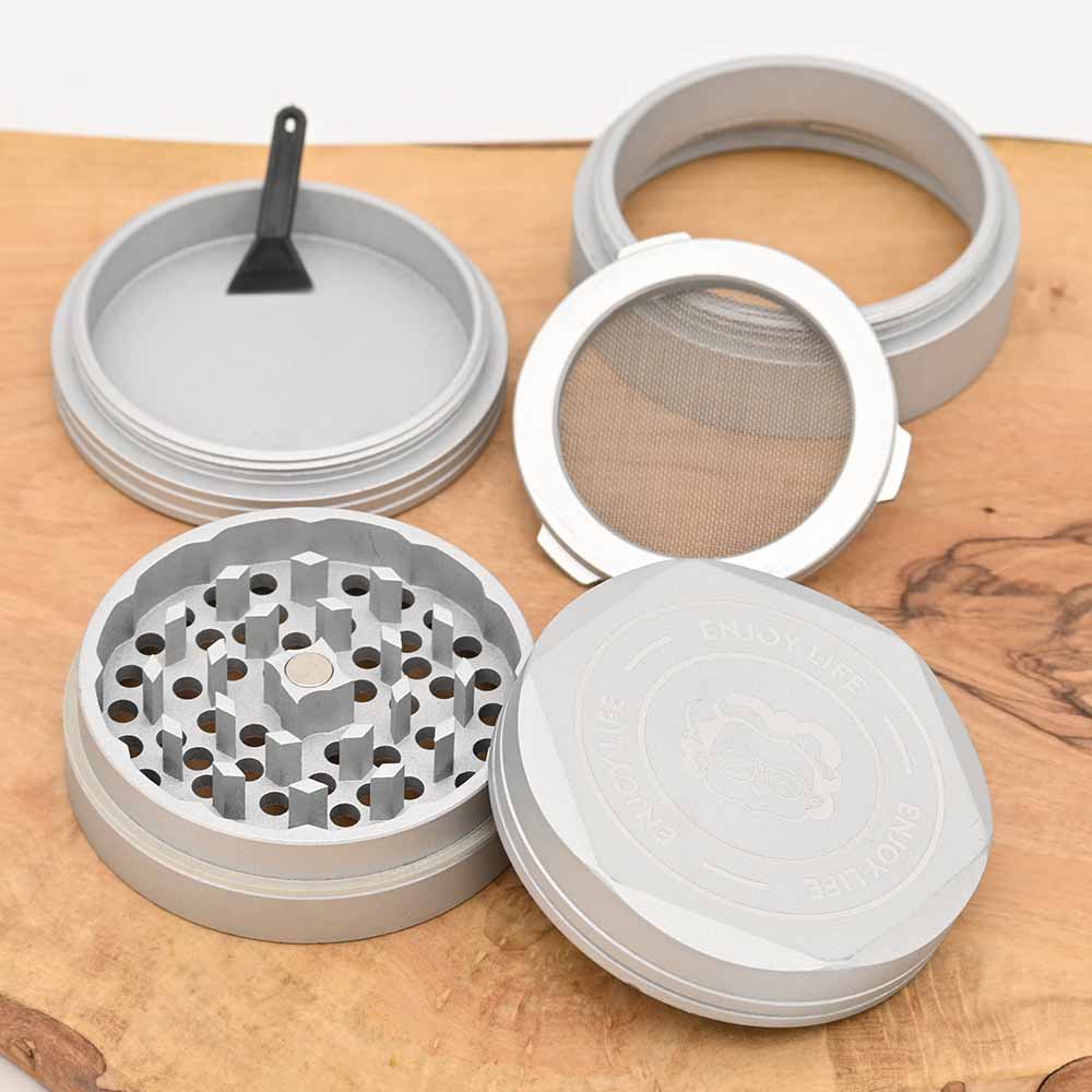 Granny's Keramik Grinder - Silber ⌀63mm