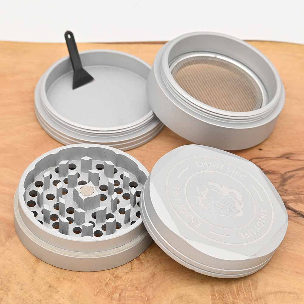 Granny's Keramik Grinder - Silber ⌀63mm