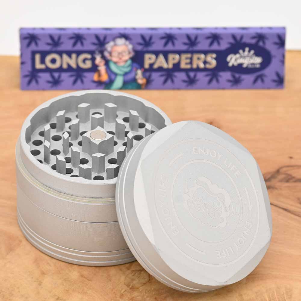Granny's Keramik Grinder - Silber ⌀63mm