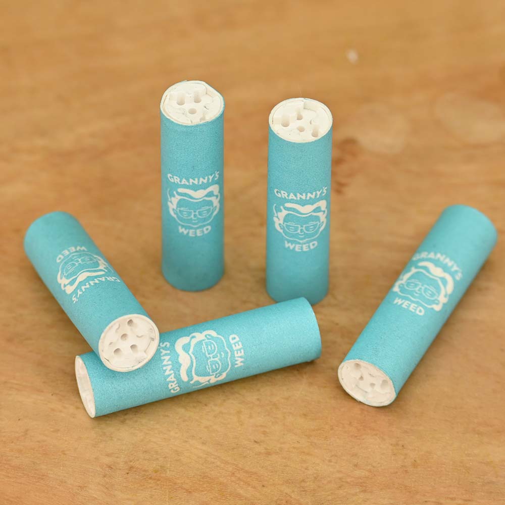 Granny's Slim 6,9mm Aktivkohlefilter - 210er blau