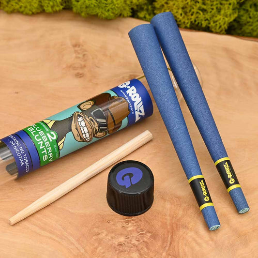G-ROLLZ - Blue Ape - 2x Terpene Infused Blunt Cones