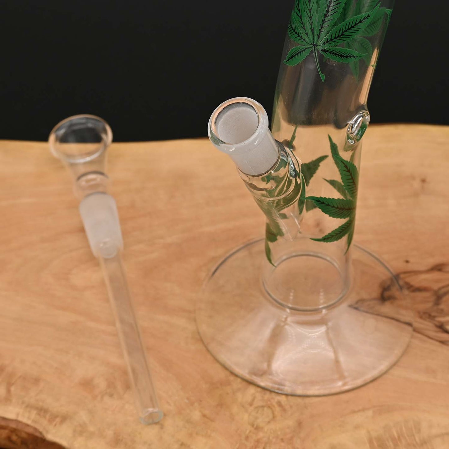 Hangover Multi Leaf Glass Bong (27cm)