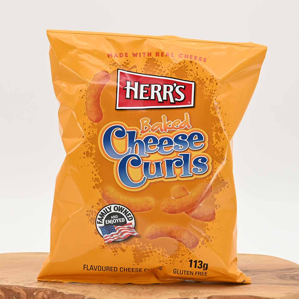 Herr's Baked Cheese Curls (113g)